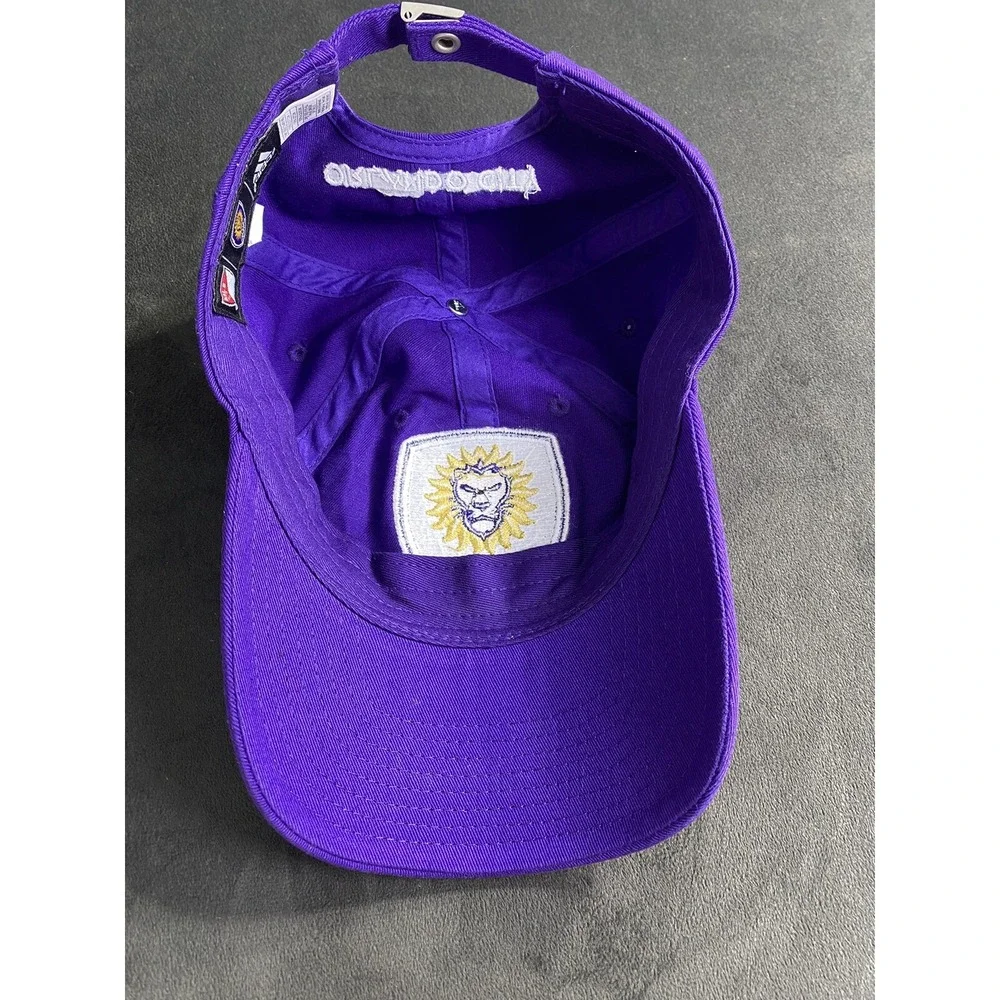 Orlando City Hat Cap Snap Back Purple MLS Soccer Futbol Football Adidas Sequins‎